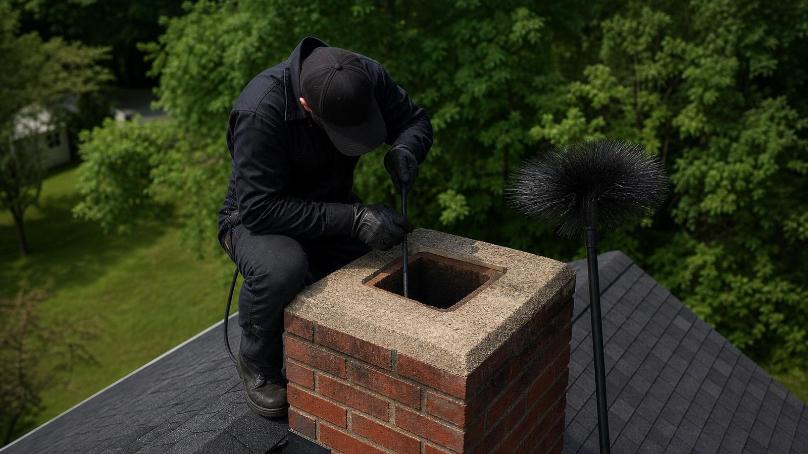 Local chimney sweep & inspection for Oxford homes